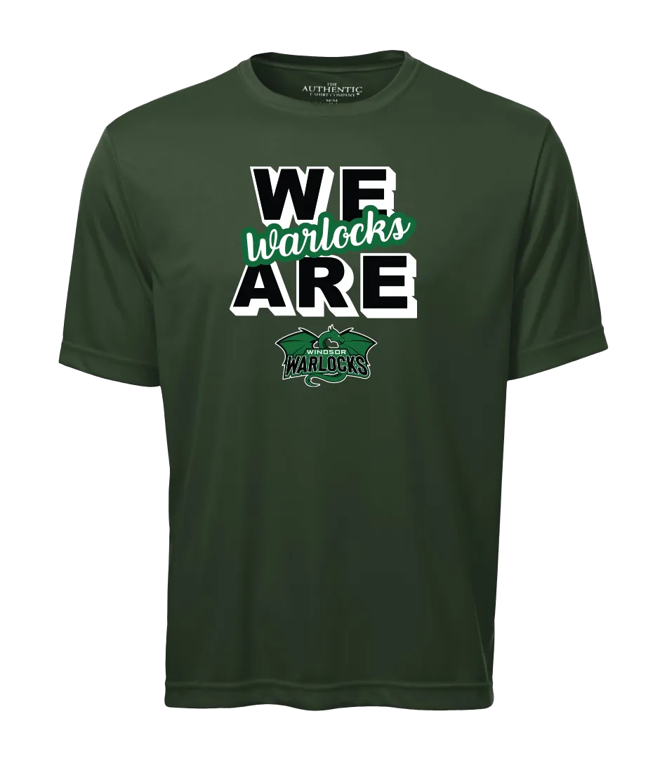 WE ARE Warlocks Adult Dri-Fit T-Shirt with Printed Logo