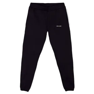 WINTERR Black Relaxed Sweatpants.