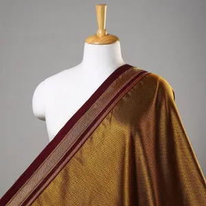 Yellow - Traditional Khun Weave Cotton Fabric 10